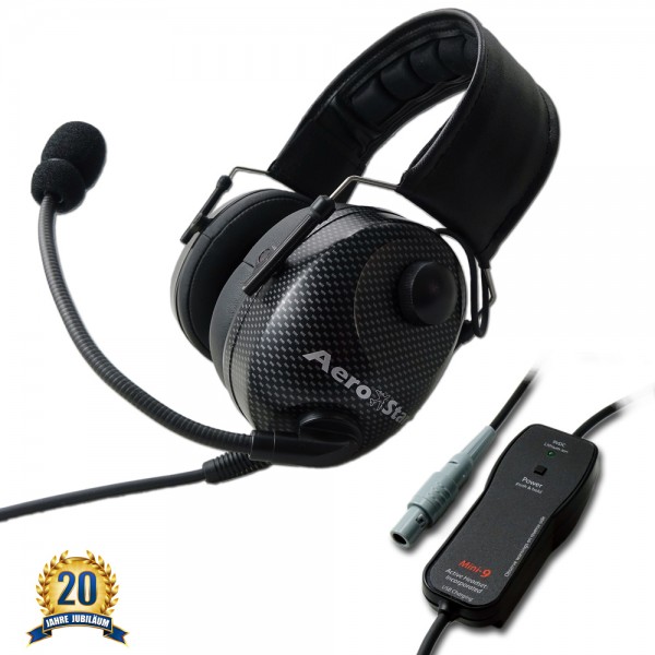 Aero-Star ANR-Headset 2.0 mit Lemo-Stecker NEU